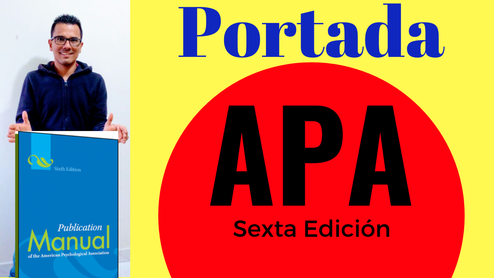 Cómo hacer una plantilla de portada Normas APA sexta y séptima edición 2023